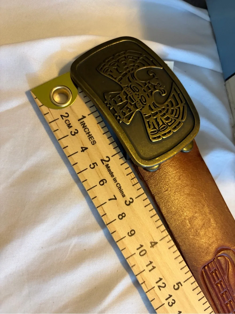 Lucky Brand Leather Belt – Size 42 – Brown